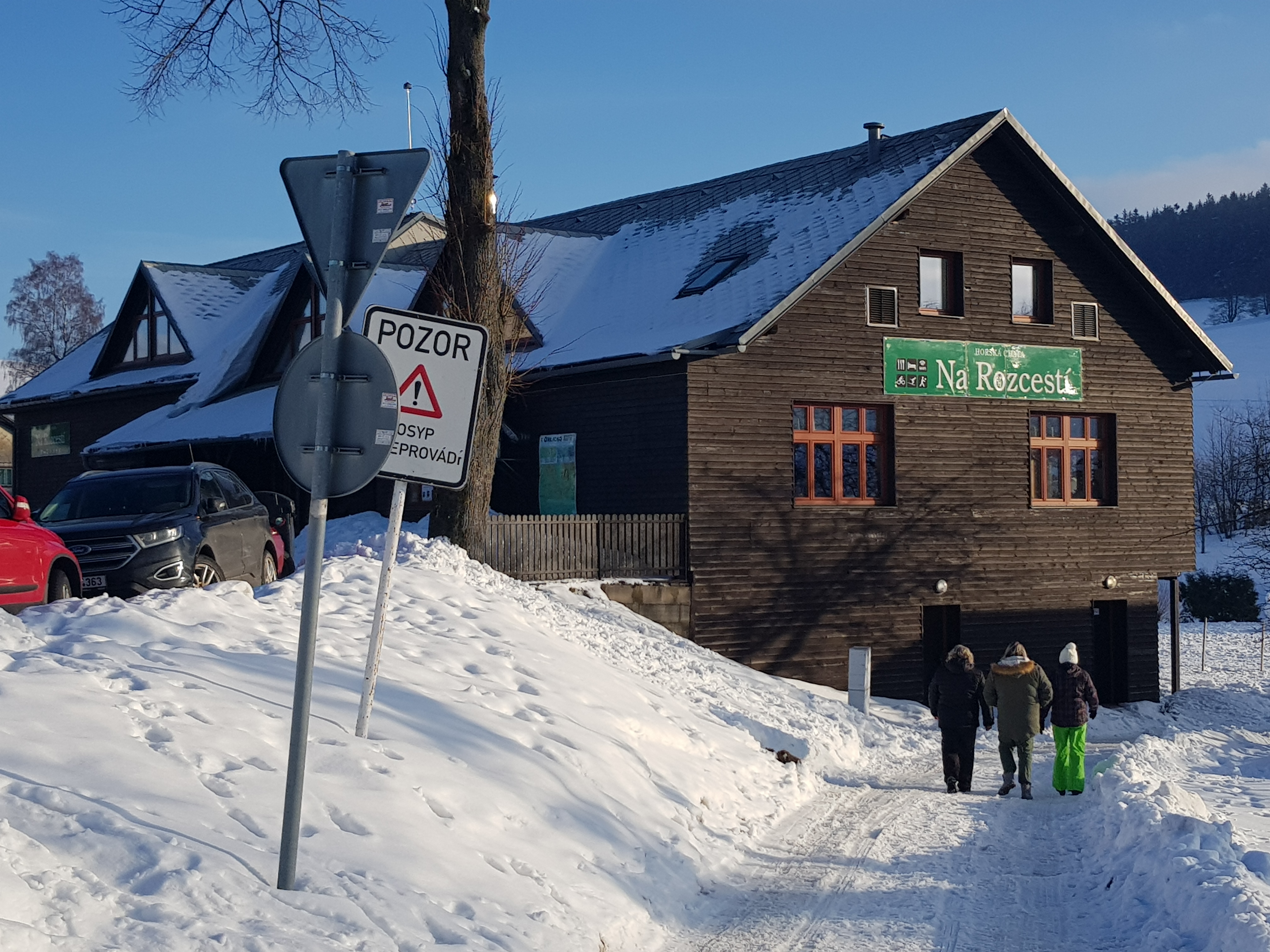 Horské chaty v Českých Petrovicích 